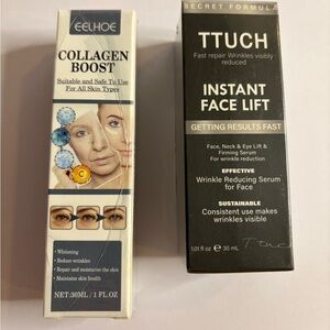 2 new/sealed collagen boost & Ttuch instant face lift